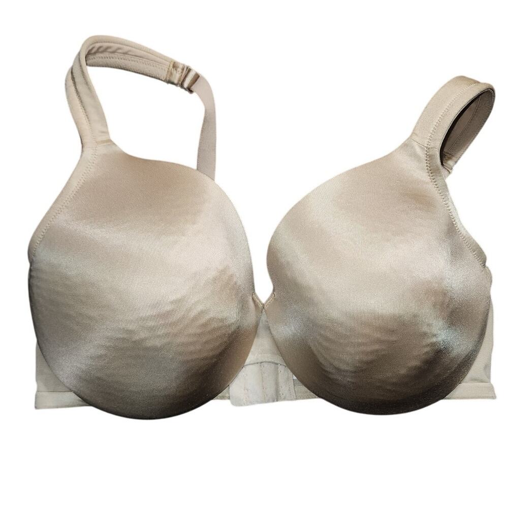 Lane Bryant Cacique Cream Padded Underwire Bra Size 38dd